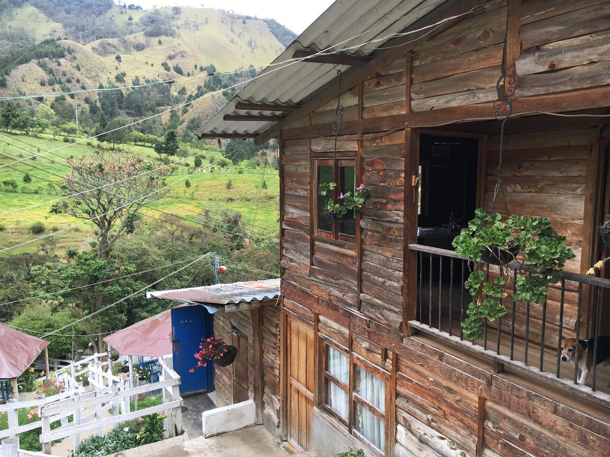 Cabanas Valle Del Cocora La Truchera 살렌토 외부 사진